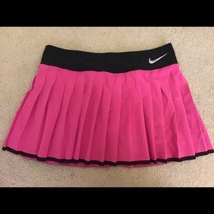 Pink Nike sports skirt
